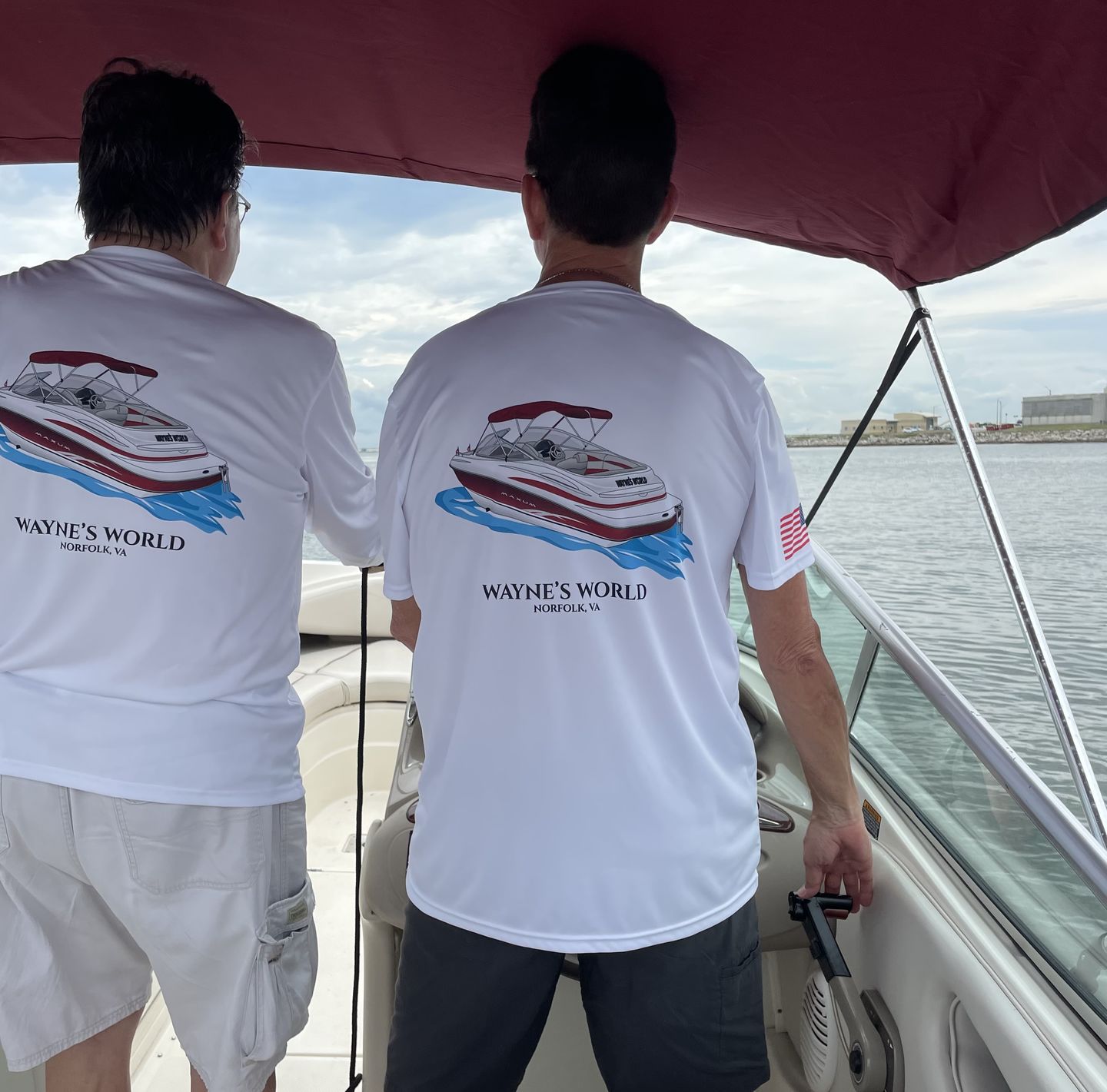 Customer photo review of Custom Long Sleeve Shirts