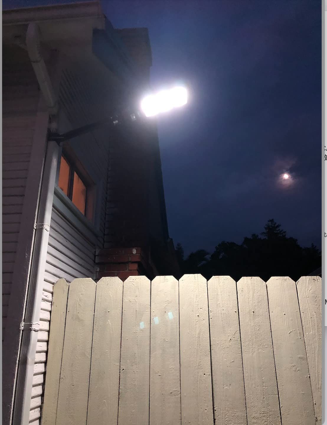 Customer photo review of 60W 90W 120W Solar Street Light -ES04 Series