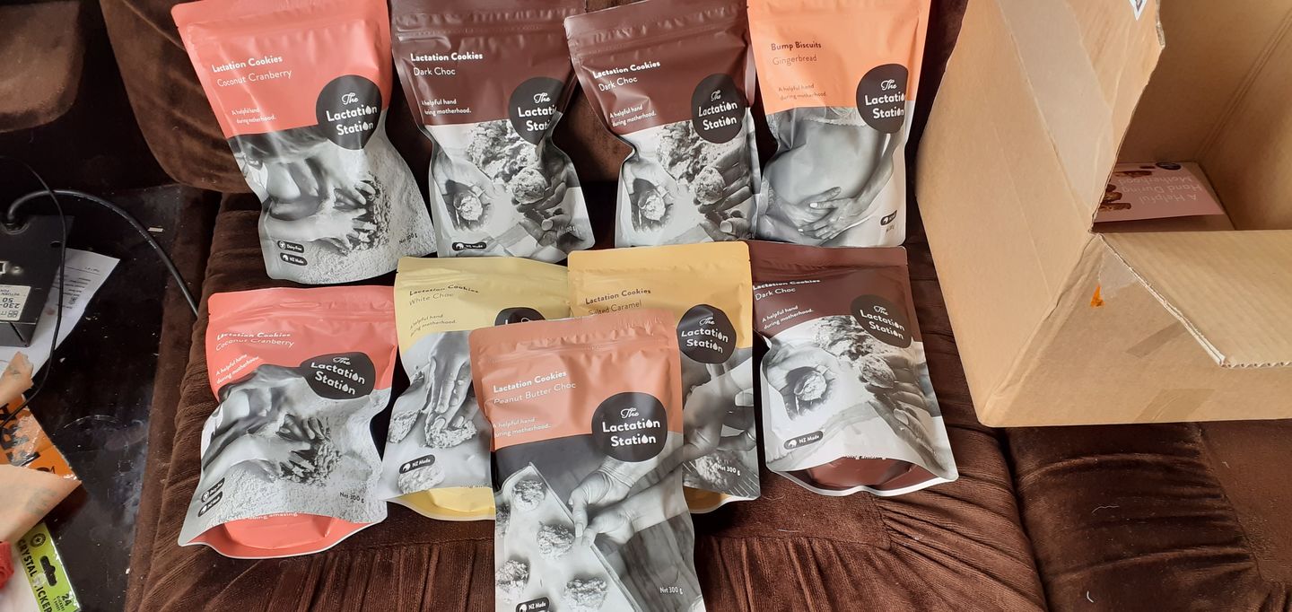 Customer photo review of White Choc Lactation Cookies