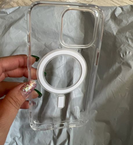 Customer photo review of iPhone Clear Case with MagSafe
