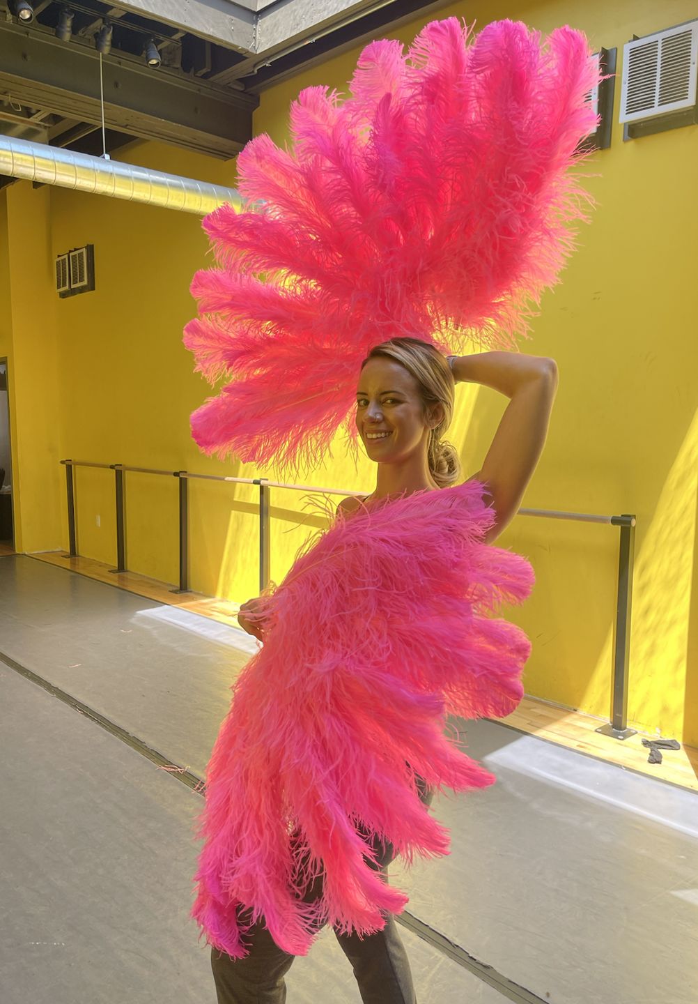 Customer photo review of Romance Burlesque Fan - Double Layer