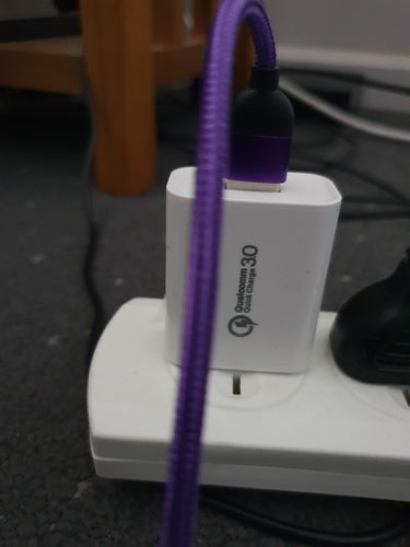 Customer photo review of Fast Charging Wall Adapter
