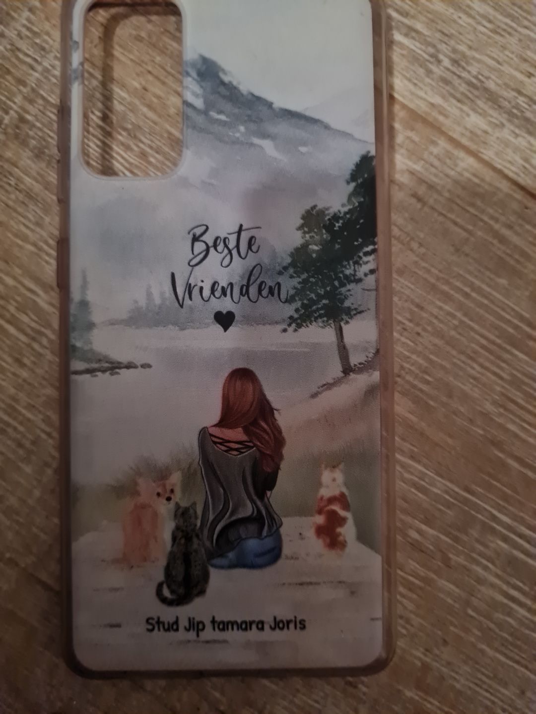Customer photo review of Onderweg met huisdier - Gepersonaliseerd Telefoonhoesje
