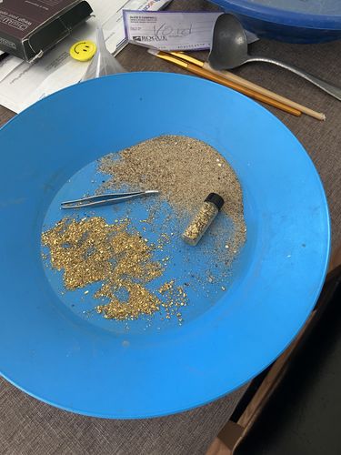 Customer photo review of *BOGO* Goldn Paydirt '$5,000 Nugget Giveaway' - Gold Panning Paydirt Concentrate