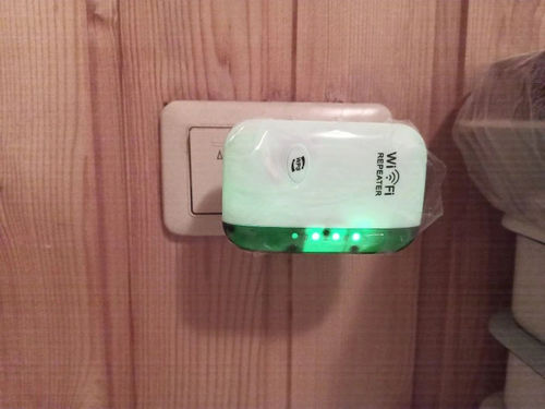 Customer photo review of WiFiBoost™ Wi-Fi-Signalförstärkare med Lång Räckvidd