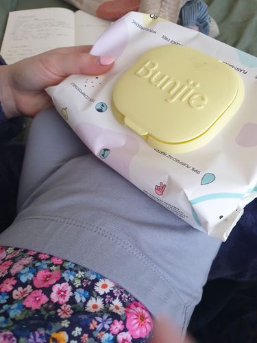 Customer photo review of 24 Pack of Probiotic Baby Wipes