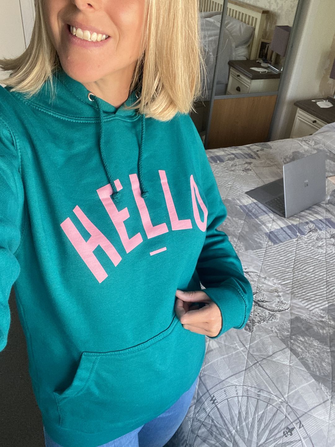 Customer photo review of SAMPLE HOODIES SIZE SMALL - 2