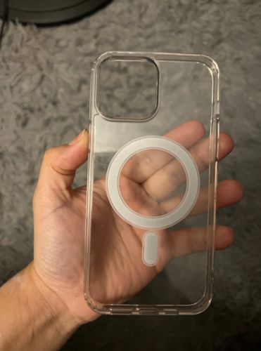 Customer photo review of iPhone Clear Case with MagSafe