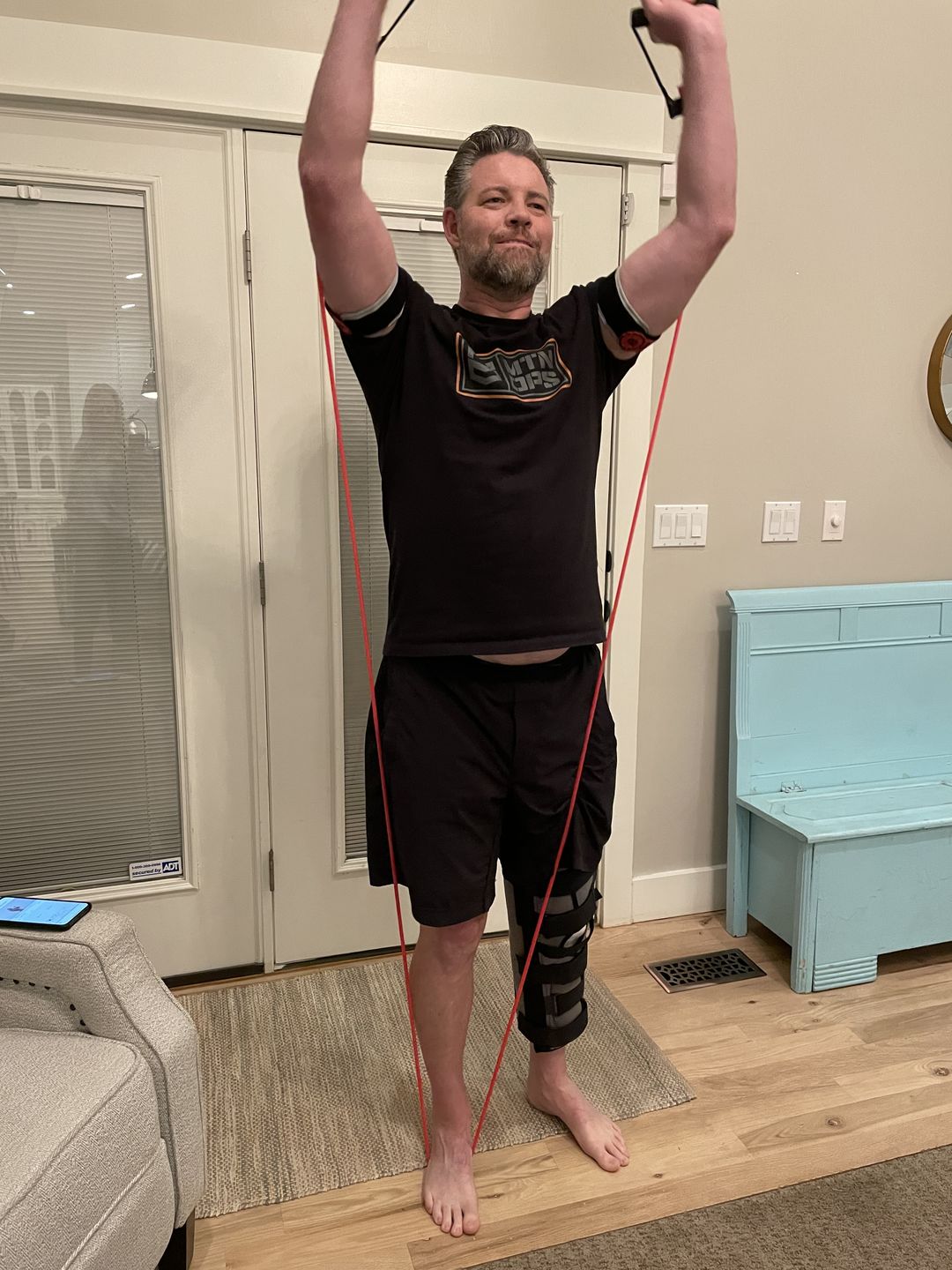 Customer photo review of B Strong Training System