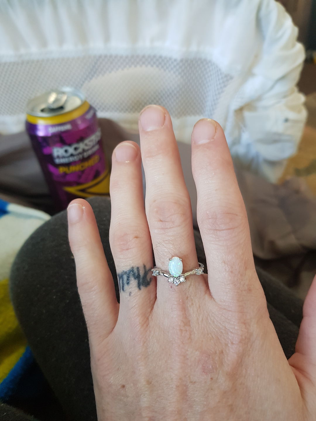 Customer photo review of Stardust Opal (Bath Bomb)