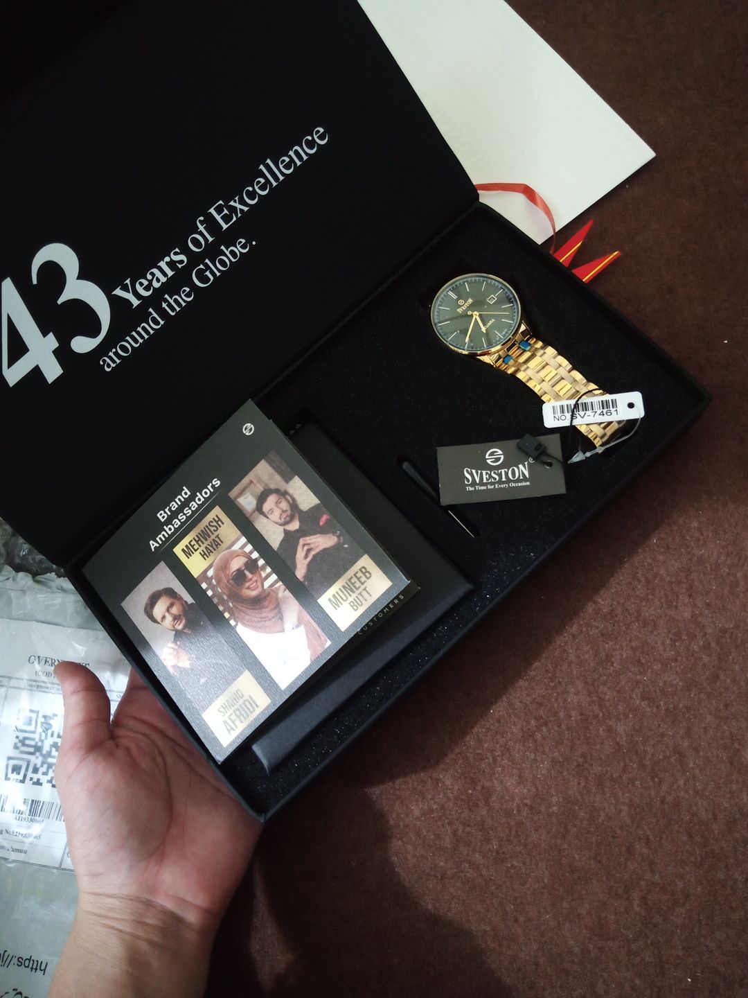 Customer photo review of Sveston  Neuara  SV 7461-M | Limited Edition
