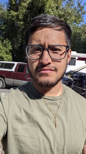 Customer photo review of Crucifix (Gold)