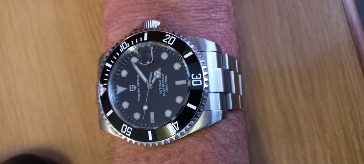 Customer photo review of Pagani Design PD-1639 "43MM Submariner Date"