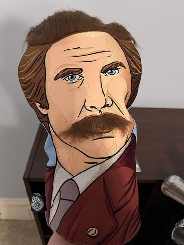 Customer photo review of ANCHORMAN HEADCOVER