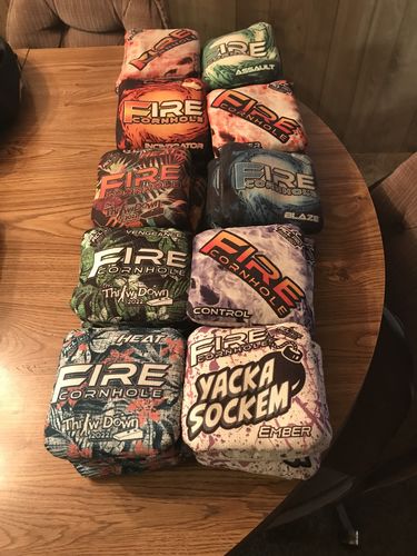 Customer photo review of Yacka Sockem Ember - Set of 4