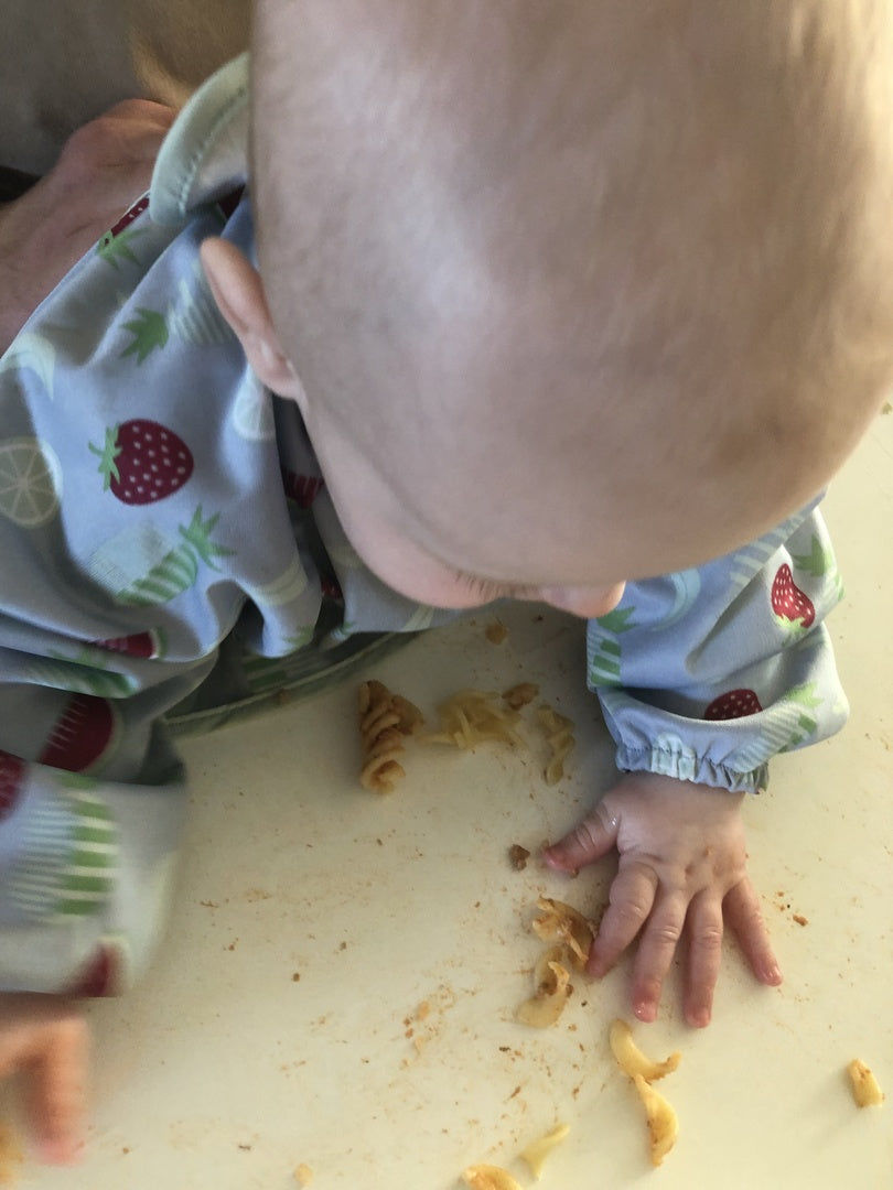 Customer photo review of Bib & Tray Kit
