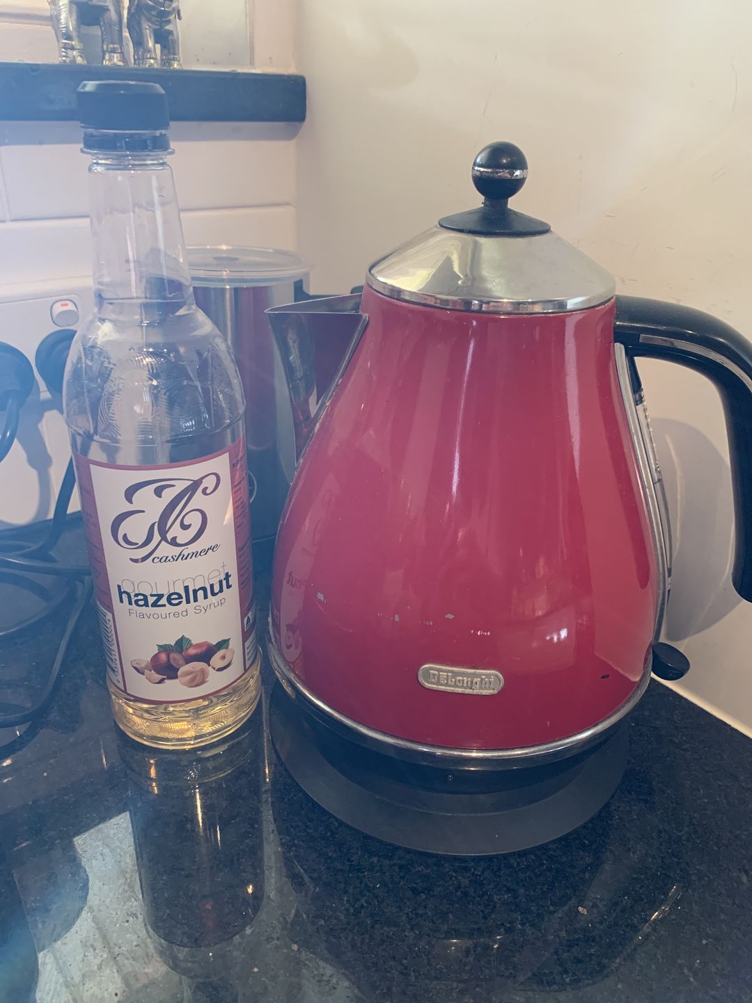 Customer photo review of Hazelnut Coffee Syrup