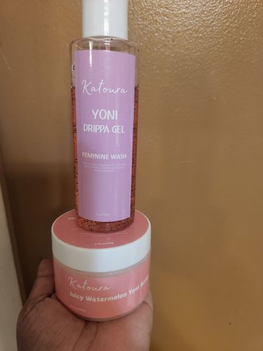 Customer photo review of Juicy Watermelon Scrub