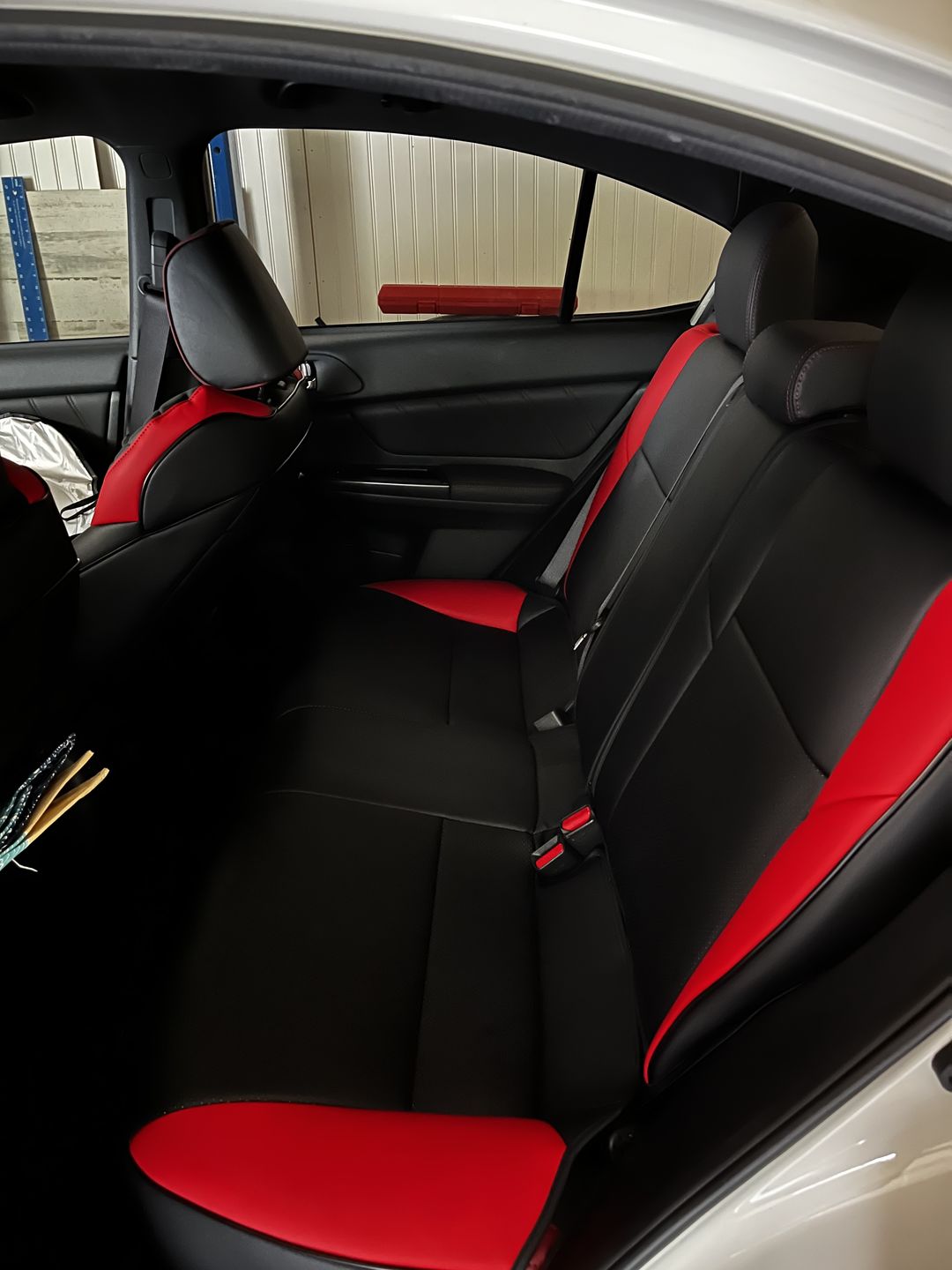 Customer photo review of 2015-21 Subaru WRX / STi Custom Leather Seat Covers