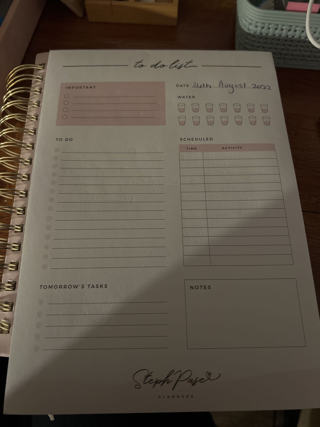 Customer photo review of To-Do List Notepad