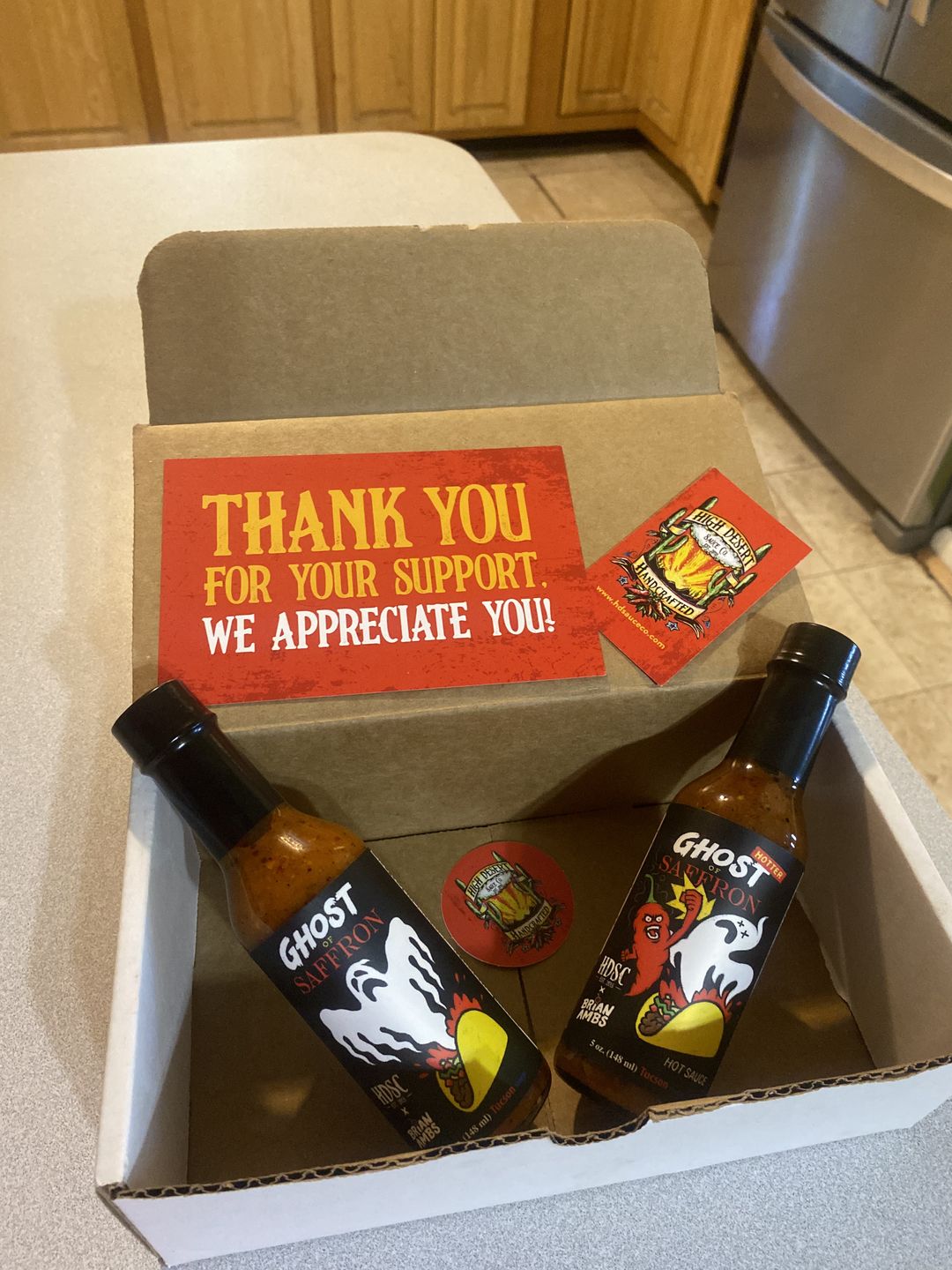Customer photo review of Hotter Ghost of Saffron