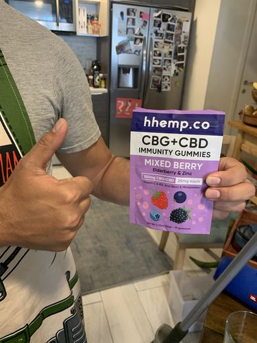 Customer photo review of HH Immunity Gummies - Mixed Berry