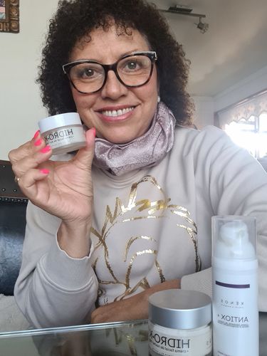 Customer photo review of Pack 3 productos: Hidro-K Día, Hidro-K Noche, Antiox+