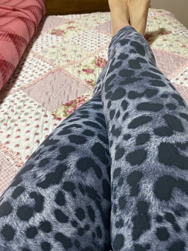 Customer photo review of Legging 7/8 Eco Black Cheetah