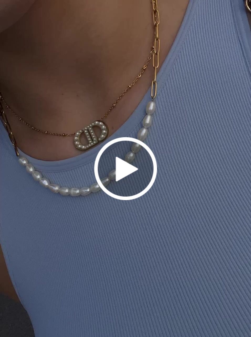 Customer video review of Pearl Prestige Halskette | 18K vergoldet