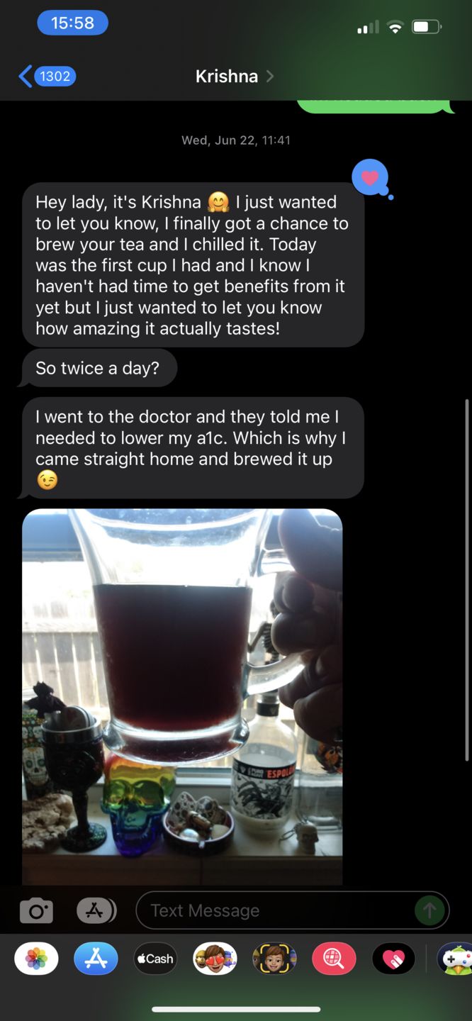 Customer photo review of Red Raspberry Leaf