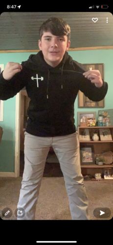 Customer photo review of Original Performance Hoodie - Black