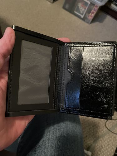 Customer photo review of Z FOLD WALLET BY TCC