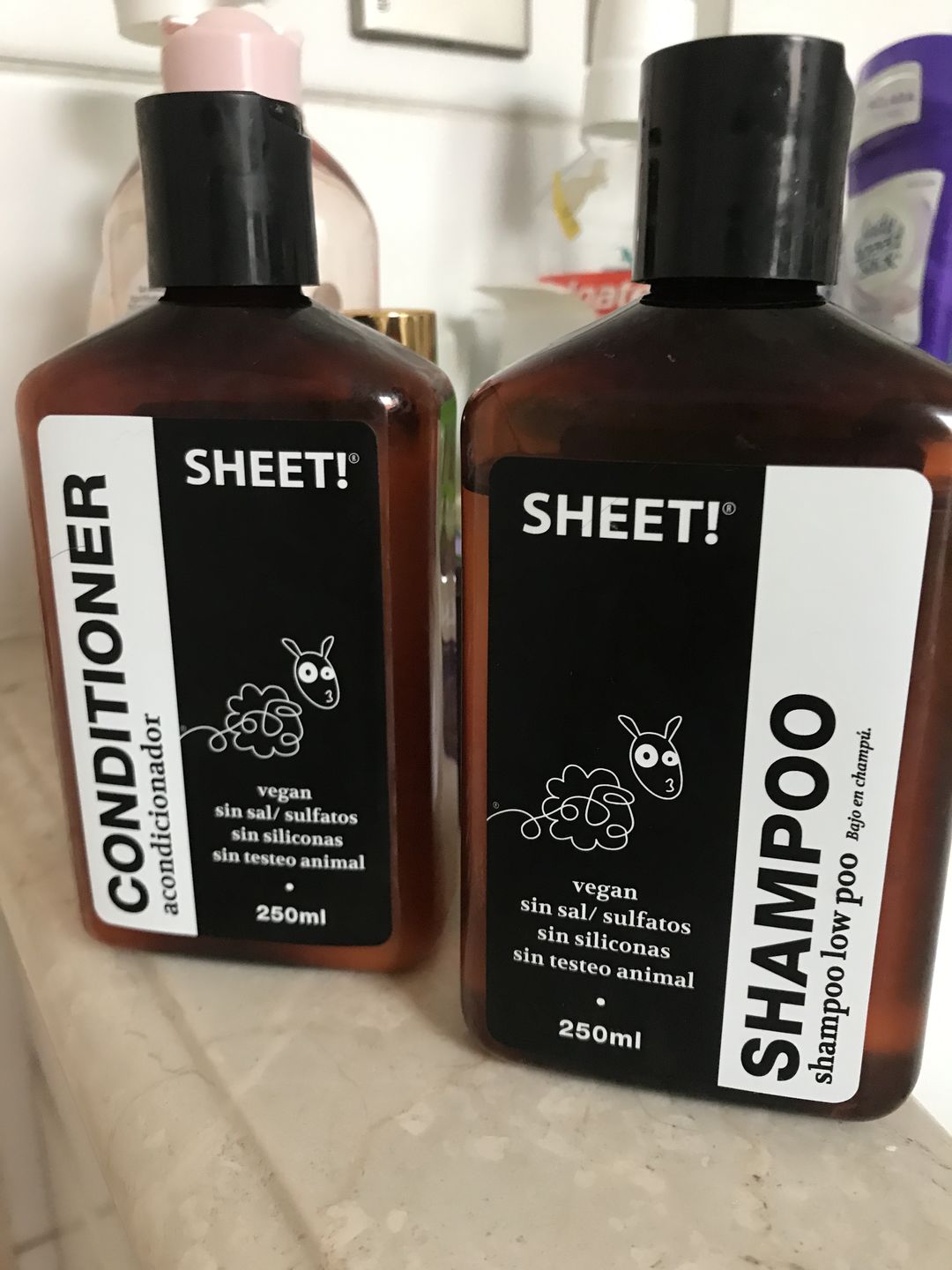 Customer photo review of Shampoo + acondicionador