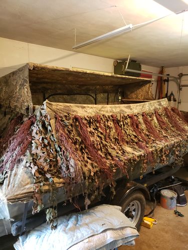 Customer photo review of Hunting Blind Raffia Grass (Pack)