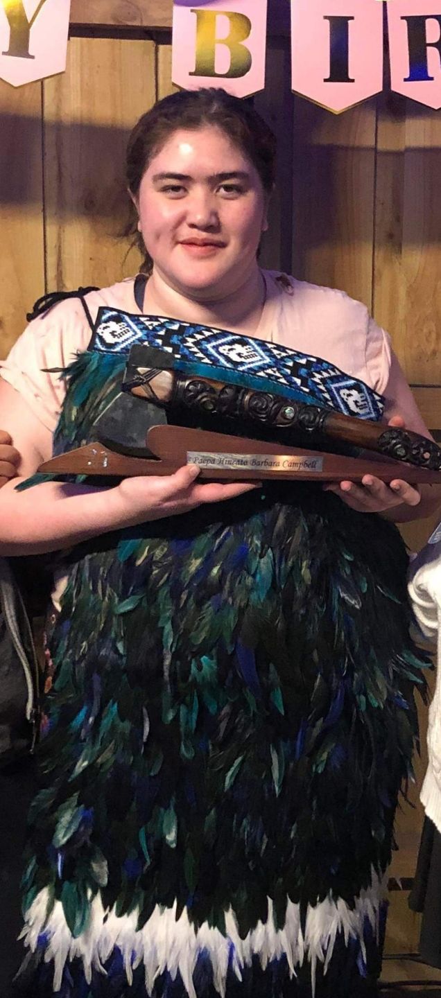 Customer photo review of Ngati Kahungunu Paua Korowai
