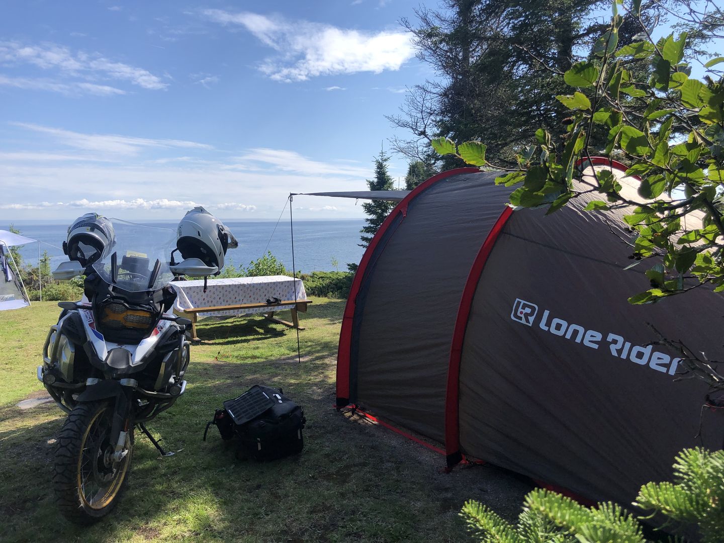 Customer photo review of MotoTent Groundsheet