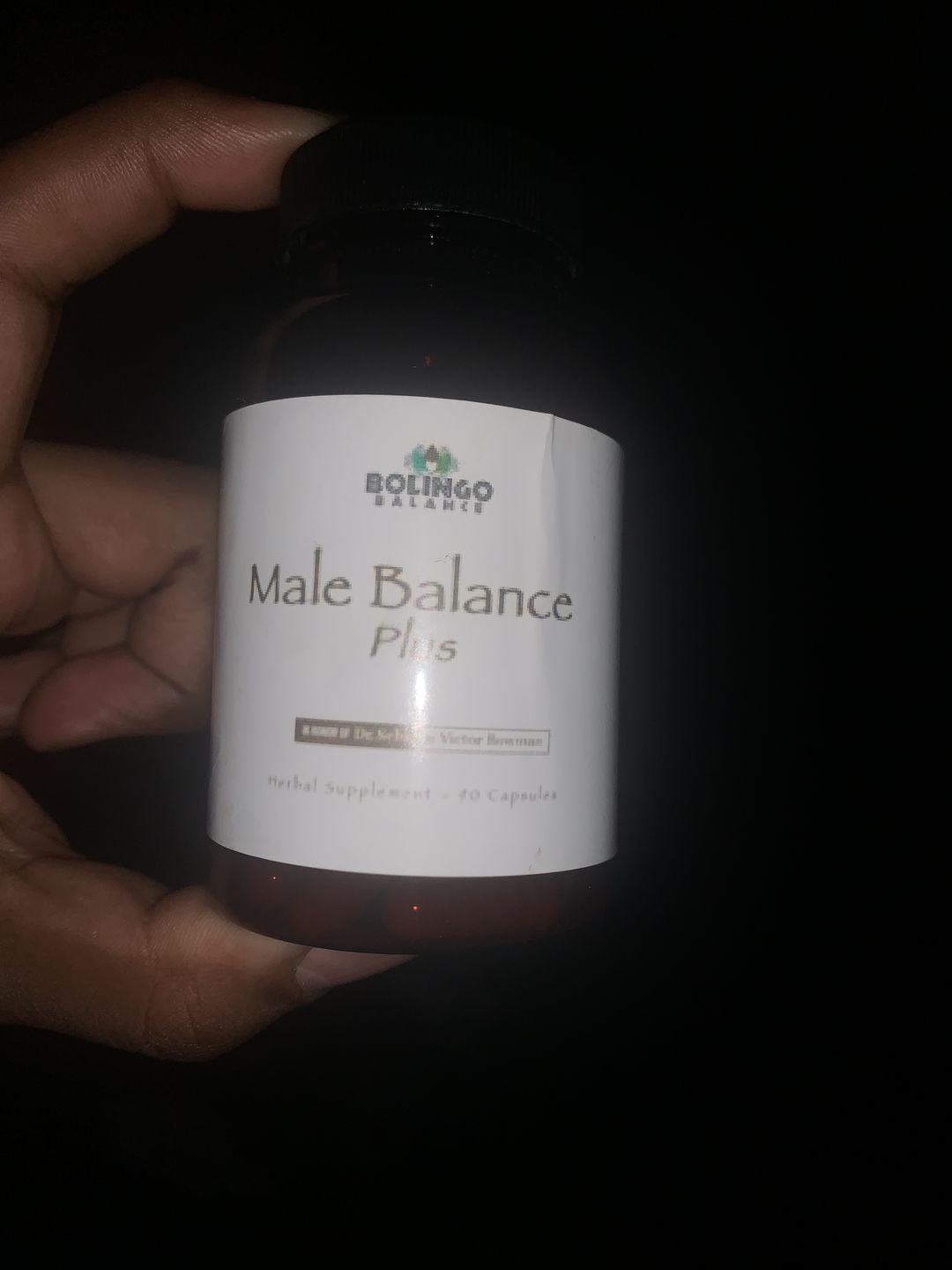 Customer photo review of Male Balance Plus