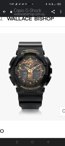 Customer photo review of Casio G-Shock Analogue Digital Men's Watch