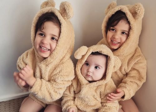 Customer photo review of Teddy Set - Brown