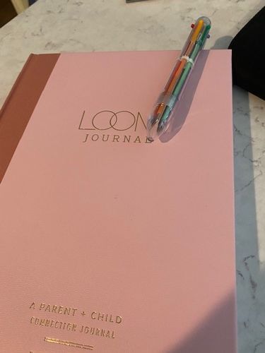 Customer photo review of Loom Parent-Child Journal Gift Set - Desert