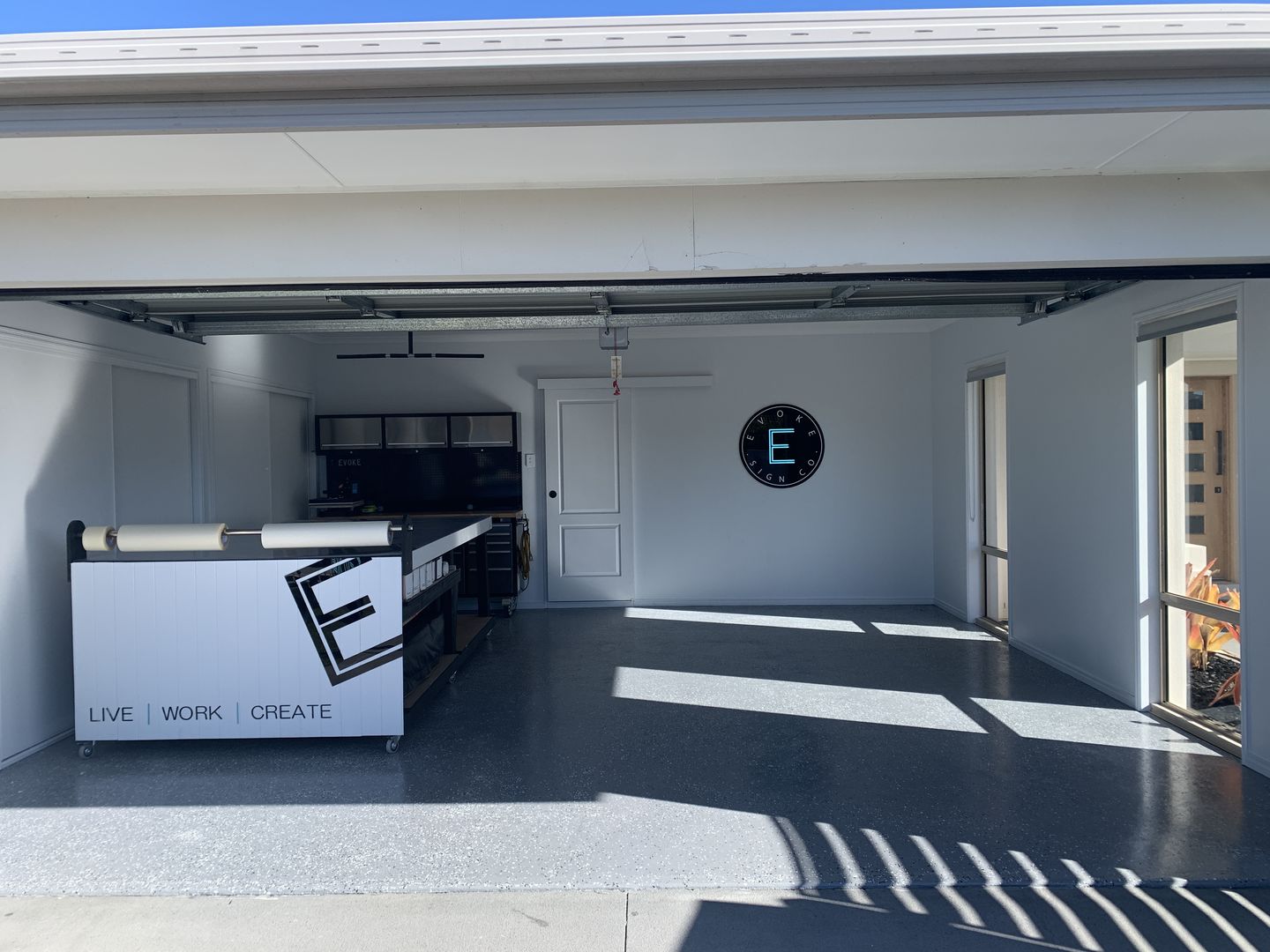 Customer photo review of U-Coat Epoxy Flake Floor Kit ™️