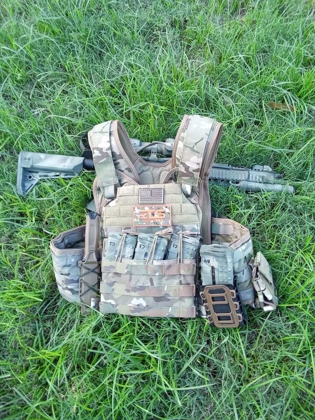 Customer photo review of RTS Tactical Premium Plate Carrier 10X12