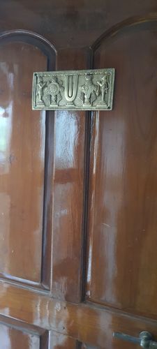 Customer photo review of Vadakalai Tiruman Shanu Chakram Wall Hanging - Brass
