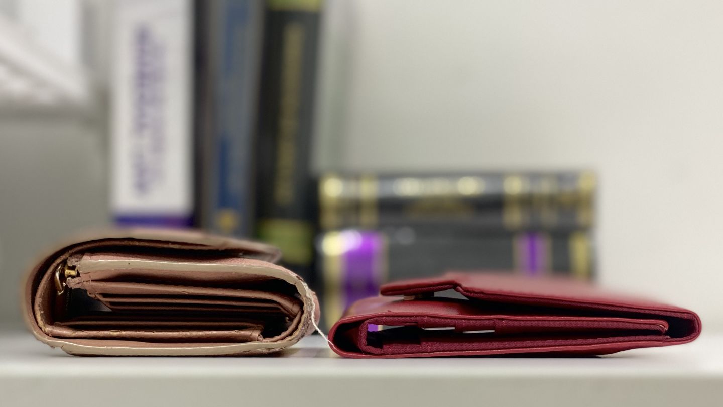 Customer photo review of Leather Trixie Cherry