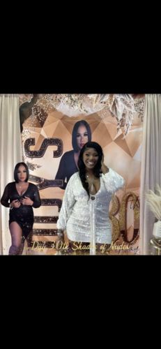 Customer photo review of Sequined Party Tassel Mini Dress