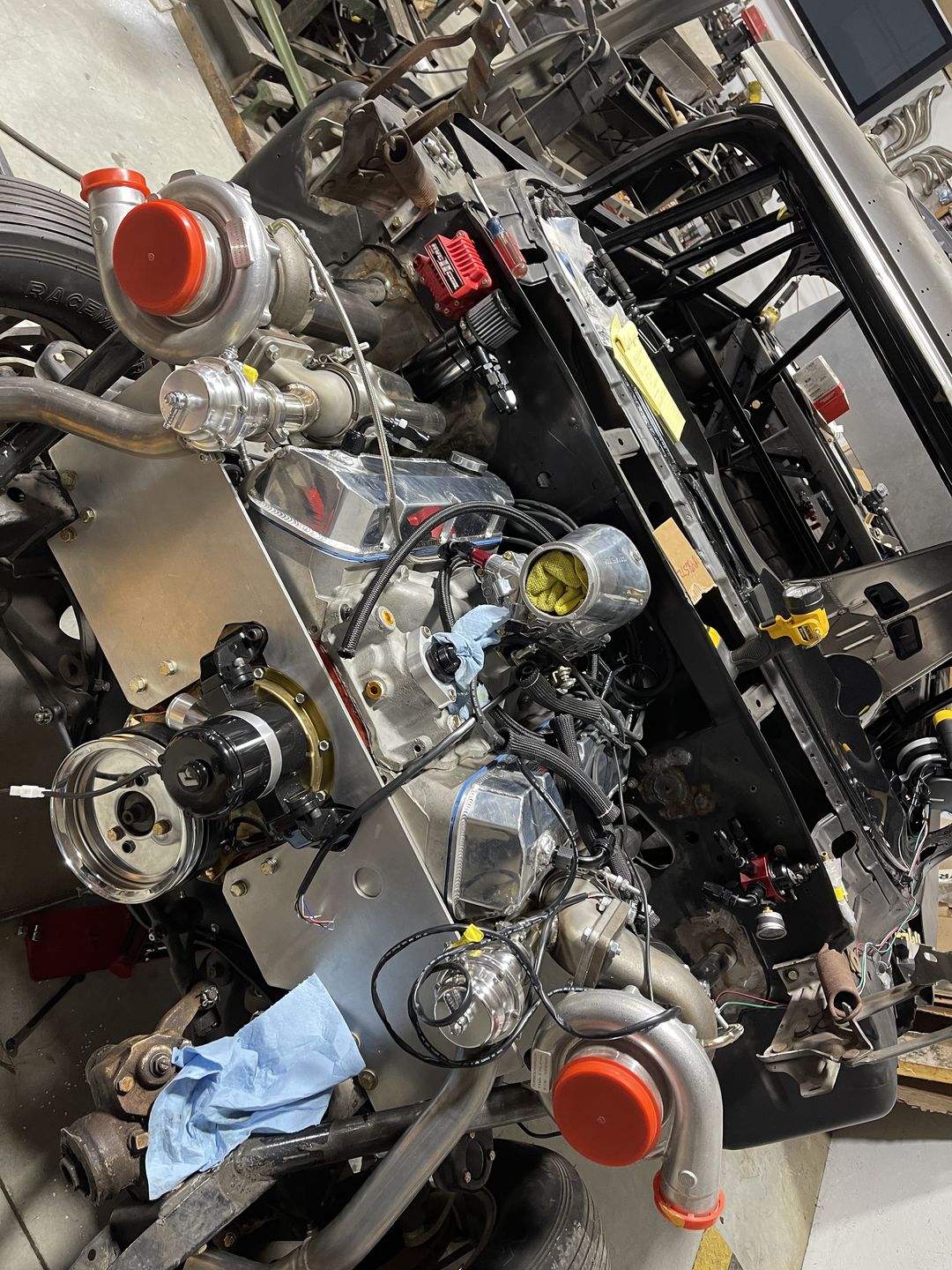 Customer photo review of Motion Raceworks Top Loader Billet Catch Can KIT 32-100K