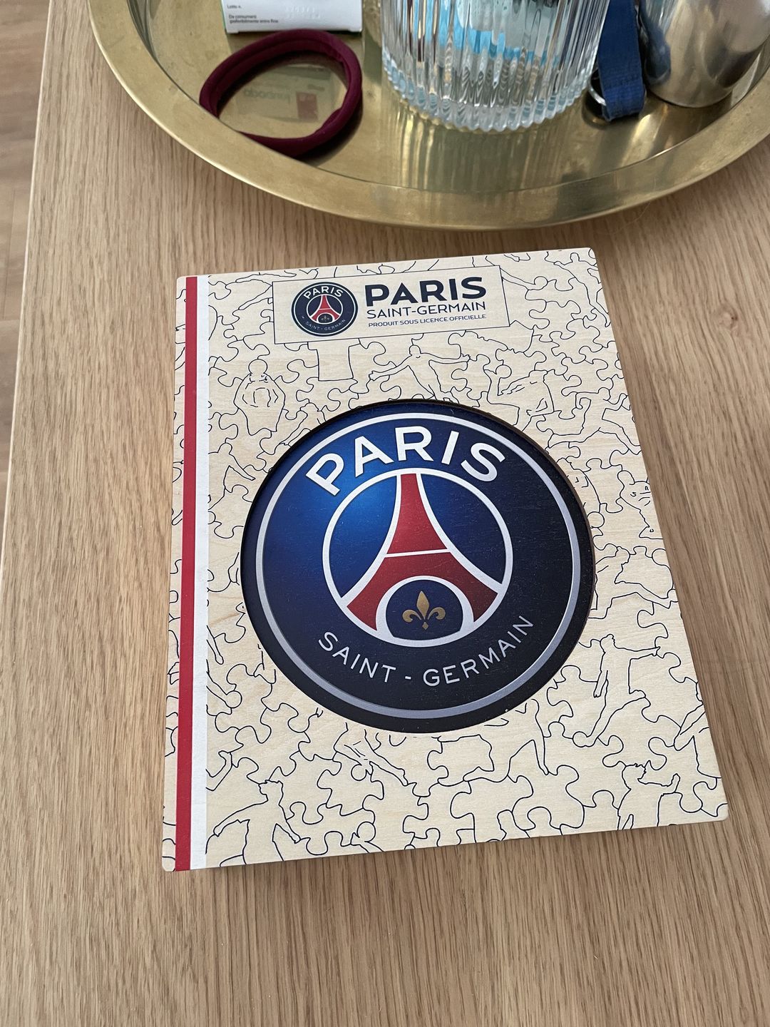 Customer photo review of PSG FC© Logo - Official Wooden Puzzle