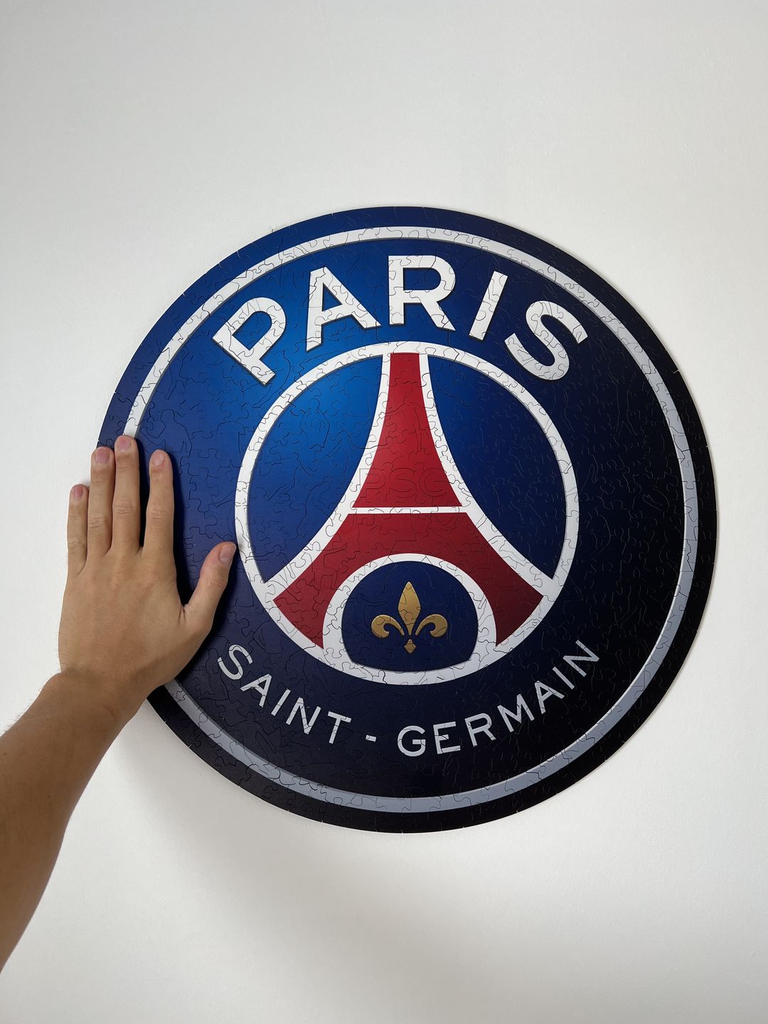 Customer photo review of PSG FC© Logo - Official Wooden Puzzle