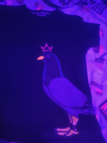 Customer photo review of Playera Pop Art Negro