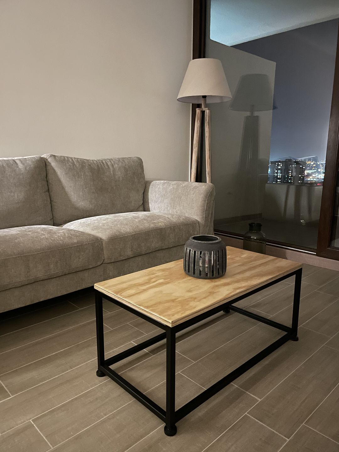 Customer photo review of Mesa de Centro NEGRA 80 x 40 Rectangular MIMA